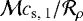 $\mathcal{M}c_{\textrm{s, 1}}/\mathcal{R}_{\rho}$