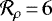 $\mathcal{R}_{\rho}\,{=}\,6$