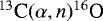 ${}^{13}\textrm{C}(\alpha, n)^{16}\textrm{O}$
