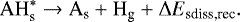 \begin{equation*} \mathrm{AH}_{\textrm{s}}^* \rightarrow \mathrm{A}_{\textrm{s}} &#x002B; \mathrm{H}_{\textrm{g}} &#x002B; \Delta E_{\textrm{sdiss,rec}}. \end{equation*}