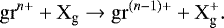 \begin{equation*} \mathrm{gr}^{n&#x002B;} &#x002B; \mathrm{X}_{\textrm{g}} \rightarrow \mathrm{gr}^{(n-1)&#x002B;} &#x002B; \mathrm{X}_{\textrm{g}}^&#x002B;. \end{equation*}