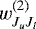 $w^{(2)}_{J_u J_l}$