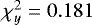$\chi^2_y= 0.181$