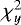 $\chi_y^2$