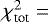 $\chi^2_{\textrm{tot}} = $