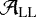 $\mathcal{A}_{\textrm{LL}}$
