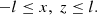 $$ \begin{aligned} -l\le x,\;z\le l. \end{aligned} $$