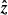 $ {\boldsymbol{\hat{z}}} $