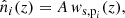 $$ \begin{aligned} \hat{n}_i(z) = A\,{ w}_{\mathrm{s,p} _i}(z), \end{aligned} $$