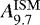 $A^{\mathrm{ISM}}_{9.7}$