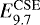 $E^{\mathrm{CSE}}_{9.7}$