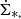 $ \dot{\Sigma}_{*,} $