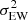 $ \sigma^2_{\rm EW} $