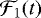 ${\cal F}_1(t)$