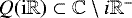 $Q(\mathrm{i}\mathbb{R})\subset \mathbb{C} \setminus i \mathbb{R}^-$
