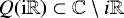 $Q(\mathrm{i}\mathbb{R})\subset \mathbb{C} \setminus i \mathbb{R}$