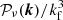 $ \mathcal{P}_\nu({\boldsymbol{k}})/k_{\rm f}^3 $