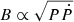 $ B \propto \sqrt{P \dot{P}} $
