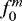 Mathematical equation: $f_{0}^{m}$