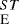 $_{\textrm{E}}^{ST}$