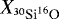 $X_{^{30}\textrm{Si}^{16}\textrm{O}}$