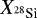 $X_{^{28}\textrm{Si}}$