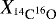 $X_{^{14}\textrm{C}^{16}\textrm{O}}$