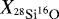 $X_{^{28}\textrm{Si}^{16}\textrm{O}}$
