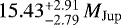 $15.43^{&#x002B;2.91}_{-2.79}\,M_{\mathrm{Jup}}$