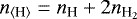 $n_{\langle {\textrm{H}} \rangle}=n_{\textrm{H}}&#x002B;2 n_{\textrm{H}_2}$