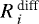 $R\,^{\textrm{diff}}_i$