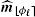 $ \widehat{\boldsymbol{m}}_{{\lfloor \phi_{\ell} \rceil}} $