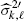 $ \widehat{\sigma}_{k,\ell}^{2\prime} $