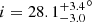 $ i={28.1_{-3.0}^{+3.4}}^{\circ} $