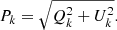 $$ \begin{aligned} P_k = \sqrt{Q_k^2+U_k^2}. \end{aligned} $$
