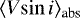 $\langle V\!\sin i\rangle_{\textrm{abs}}$