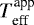 $T^{\textrm{app}}_{\textrm{eff}}$