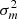$ \sigma_{m}^2 $