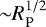 ${\sim}R_{\textrm{P}}^{1/2}$