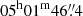 $ 05^{\mathrm{h}}01^{\mathrm{m}}46{{\overset{\prime\prime}{.}}}4 $