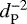$d_{\textrm{P}}^{-2}$