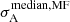 $ \sigma_{\mathrm{A}}^{\mathrm{median,MF}} $