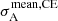 $ \sigma_{\mathrm{A}}^{\mathrm{mean, CE}} $