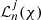 $ \mathcal{L}^j_n(\chi) $