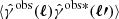 $ \langle \hat{\gamma}^{\mathrm{obs}}({\boldsymbol{\ell}}) \hat{\gamma}^{\mathrm{obs*}} ({\boldsymbol{\ell\prime}})\rangle $