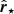 $ \hat{\boldsymbol{r}}_\star $