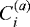 $C_i^{(a)}$