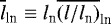 $\overline{l}_{\textrm{ln}}\equiv l_{\textrm{n}} \overline{(l/l_{\textrm{n}})}_{\textrm{ln}}$