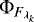 $\Phi_{F_{\lambda_k}}$