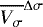 $\overline{V_{\sigma}}^{\Delta \sigma}$